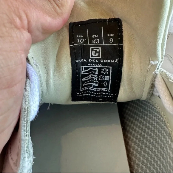 Duca Del Cosma La Spezia II - White/Orange size 10 golf shoe men’s - Picture 7 of 7